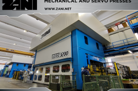 zani servo master 3200T, 7m bolsters, up-down bolster movement for die change