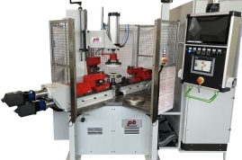 Six axis machine with vertical mobile Spindle 